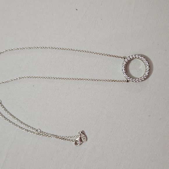 Pandora circle of sparkle necklace - Picture 1 of 4